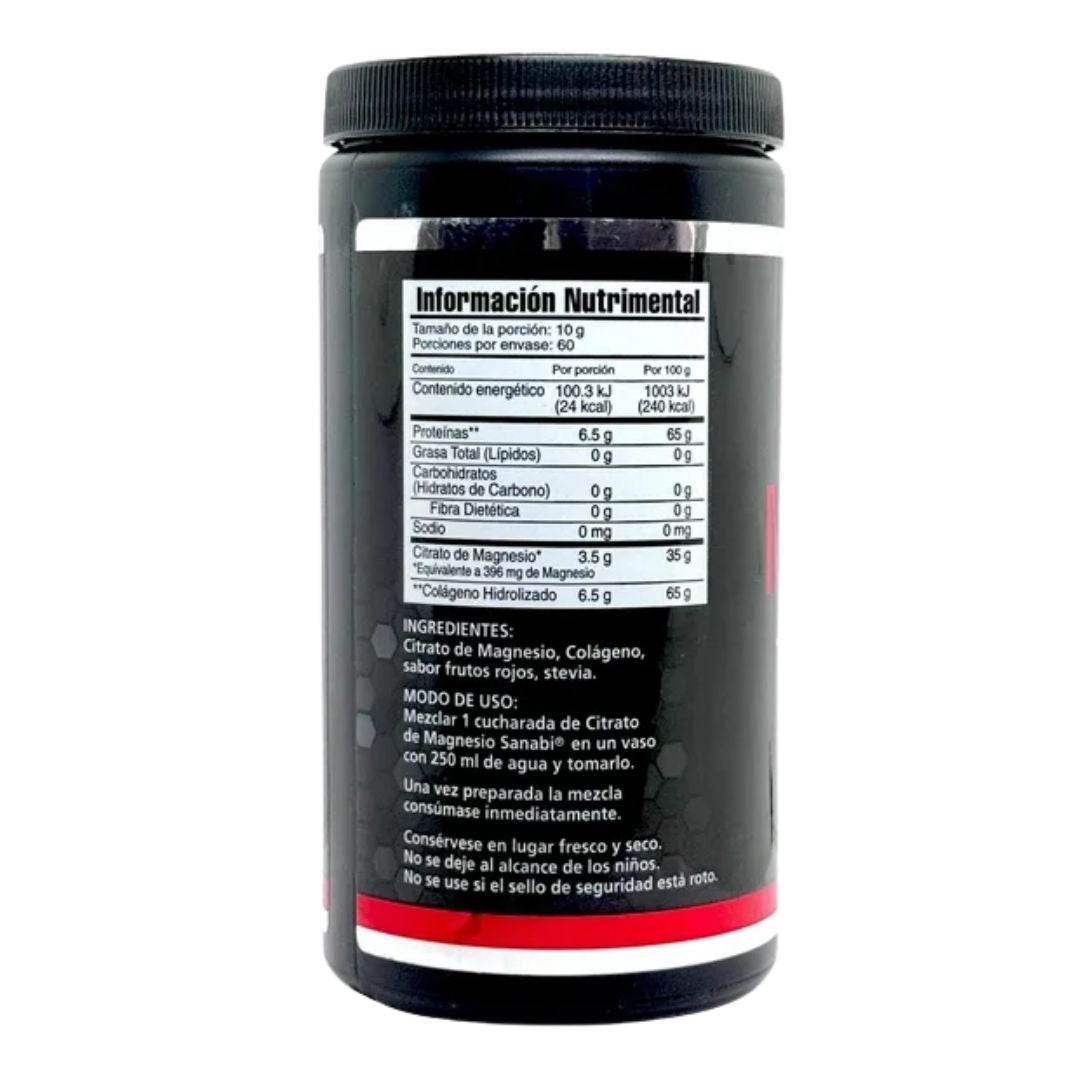 CITRATO DE MAGNEESIO + CITRATO DE POTASIO SABOR FRUTOS ROJOS