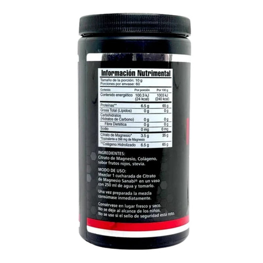 CITRATO DE MAGNESIO + COLAGENO