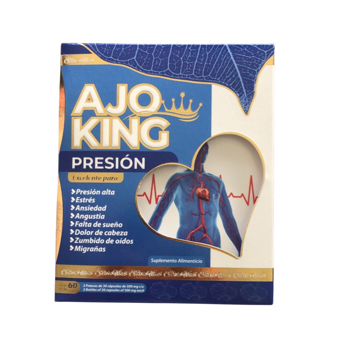 AJO KING PRESION 60 CAPSULAS