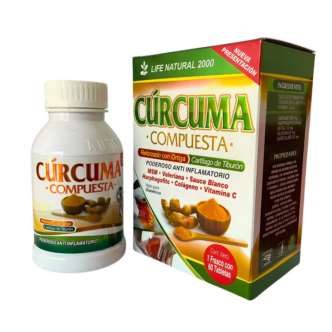Curcuma Compuesta Life Natural 2000