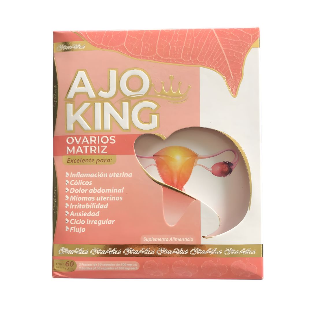 AJO KING OVARIOS MATRIZ 60 TABS