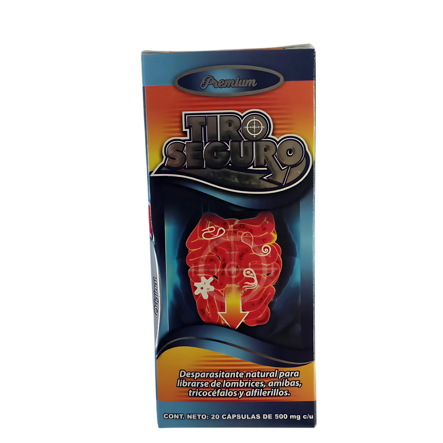 TIRO SEGURO 20 CAPSULAS D2