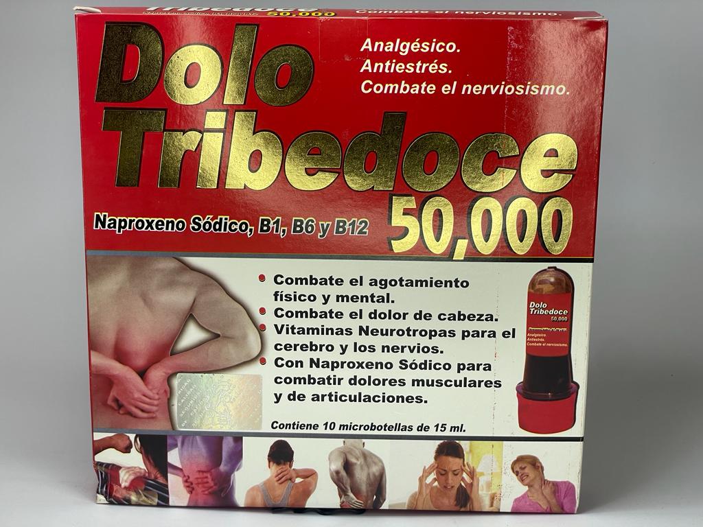 DOLO TRIBEDOCE 50,000 ROJO 10 MICRODOSIS