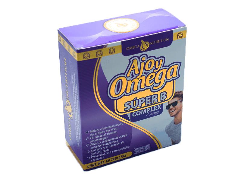 AJO Y OMEGA SUPER B COMPLEX 60 TABS