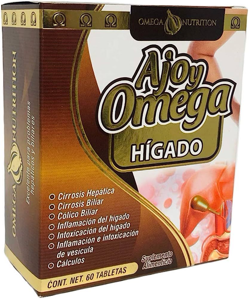 AJO Y OMEGA PREMIUM HIGADO 60 TABS