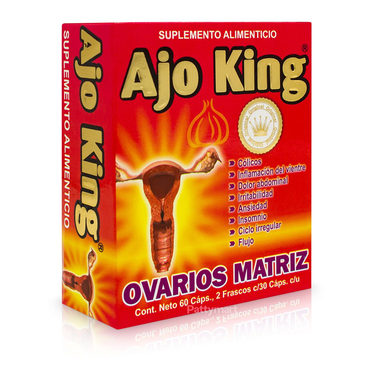 AJO KING OVARIOS MATRIZ 60 TABS