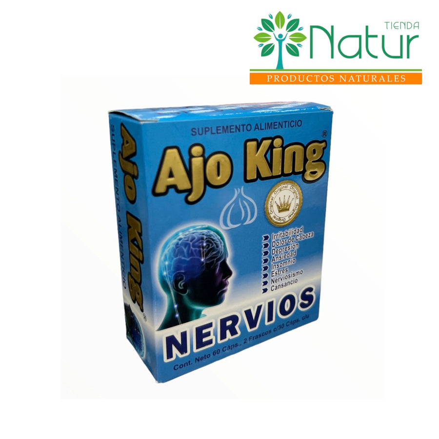 AJO KING NERVIOS 60 CAPSULAS