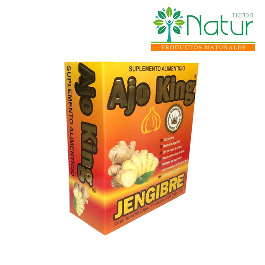 AJO KING JENGIBRE 60 CAPSULAS