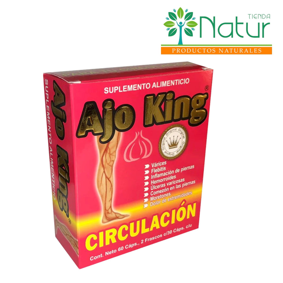 AJO KIGN CIRCULACION 60 CAPSULAS