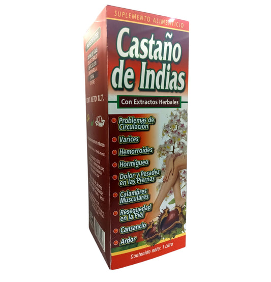 TONICO C/ CAJA CASTAÑO DE INDIAS 1L