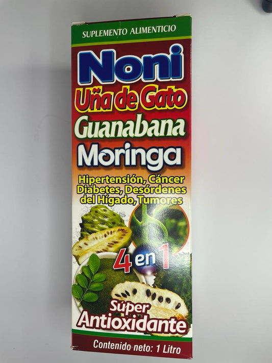 TONICO C/ CAJA UÑA DE GUANABANA UÑA DE GATO 1L