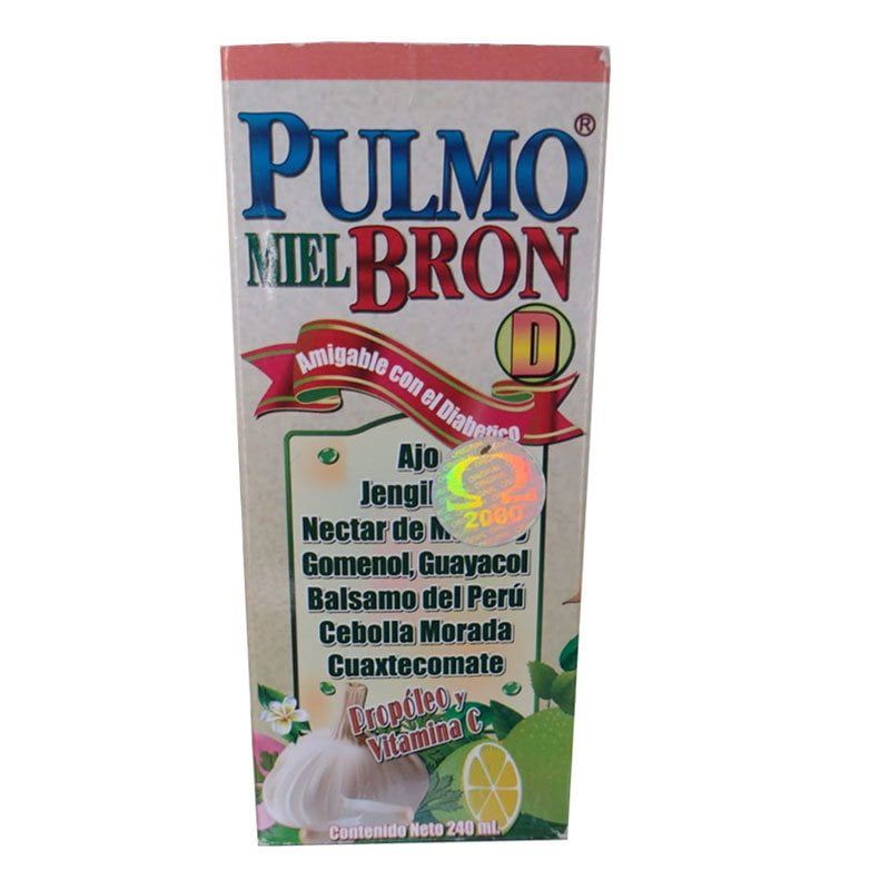 PULMOBRON DIABETICO 240 ML.  O2 D2