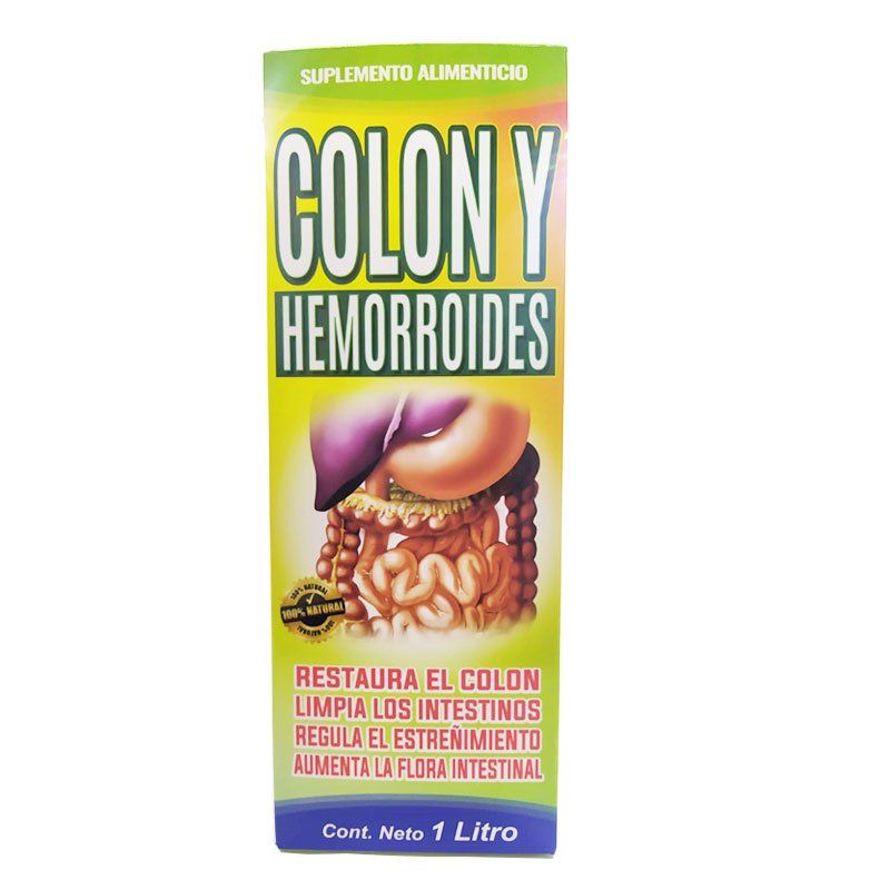 TONICO C/ CAJA COLON Y HEMORROIDE 1L