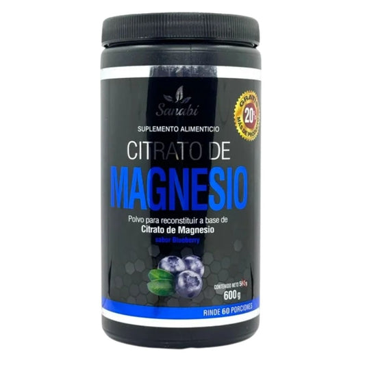 CITRATO DE MAGNESIO SABOR BLUBERR