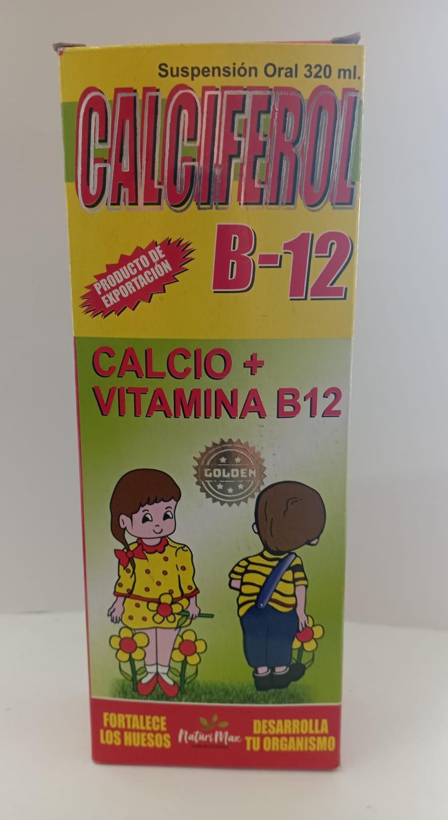 JARABE CALCIFEROL B-12 320ML.