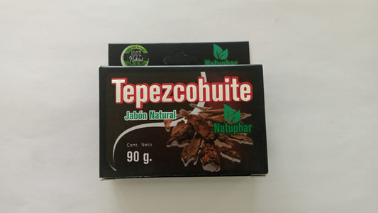 JABON DE TEPEZCOHUITE 90 GRS, NATUPHAR