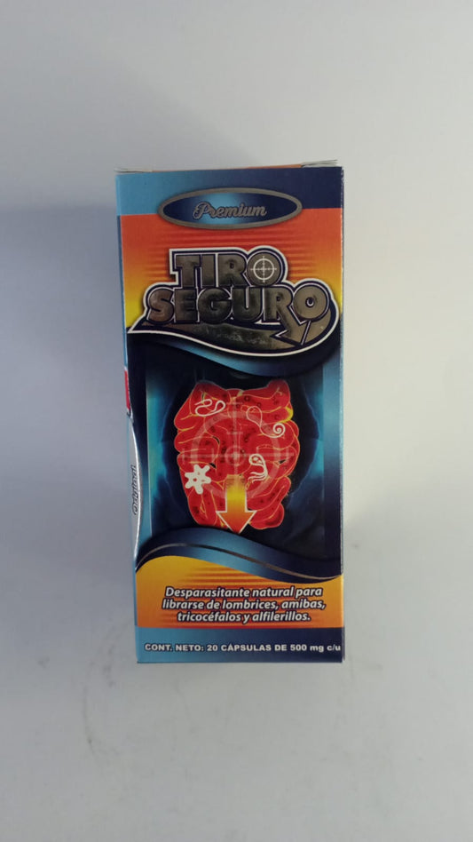 TIRO SEGURO 20 CAPSULAS D2