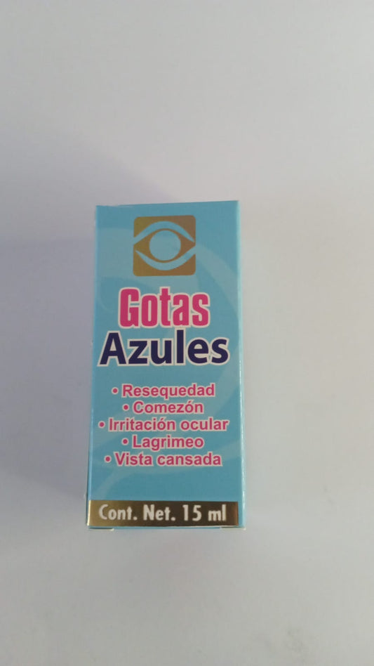 GOTAS AZULES CAJA NUEVA 15 ML
