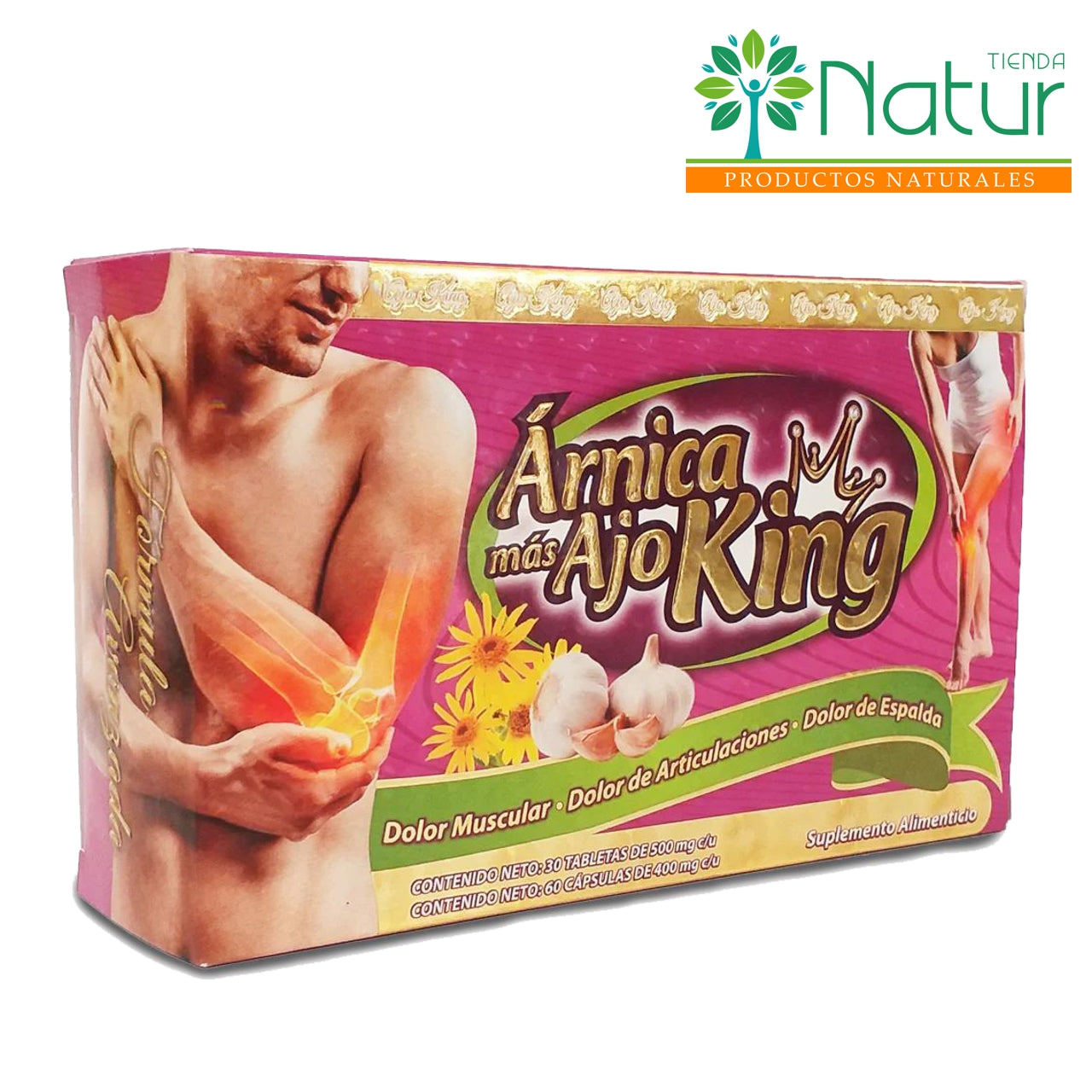 ARNICA MAS AJO KING C/30 TABS