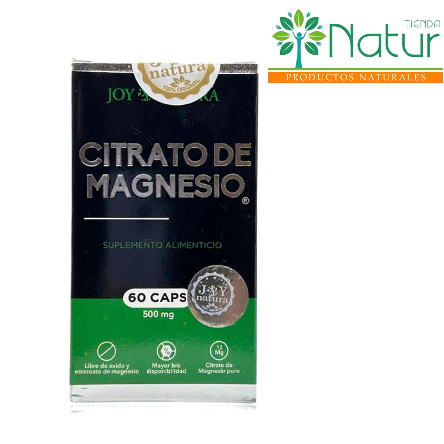 CITRATO DE MAGNECIO 60 CAPS JOY NATURA