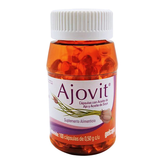 AJOVIT PLUS C/100 GEL CAPS D2