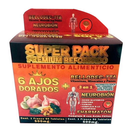 SUPER PACK 6AJOS DORADOS + BELLO NBION