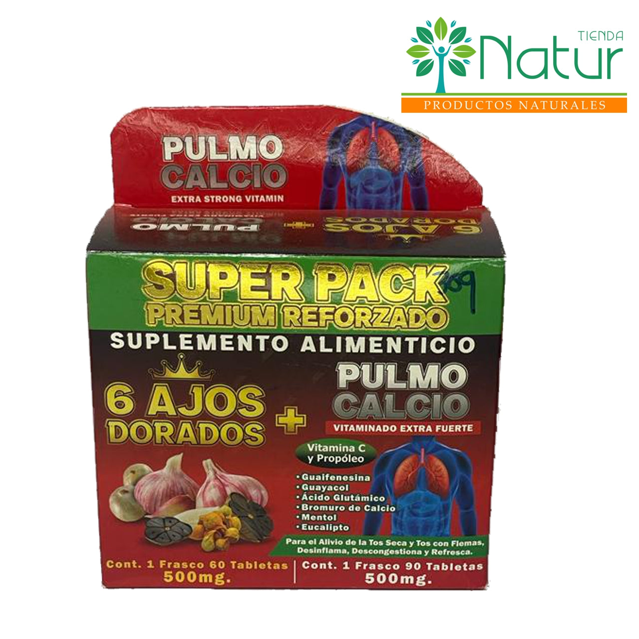 SUPER PACK 6AJOS DORADOS + PULMON C