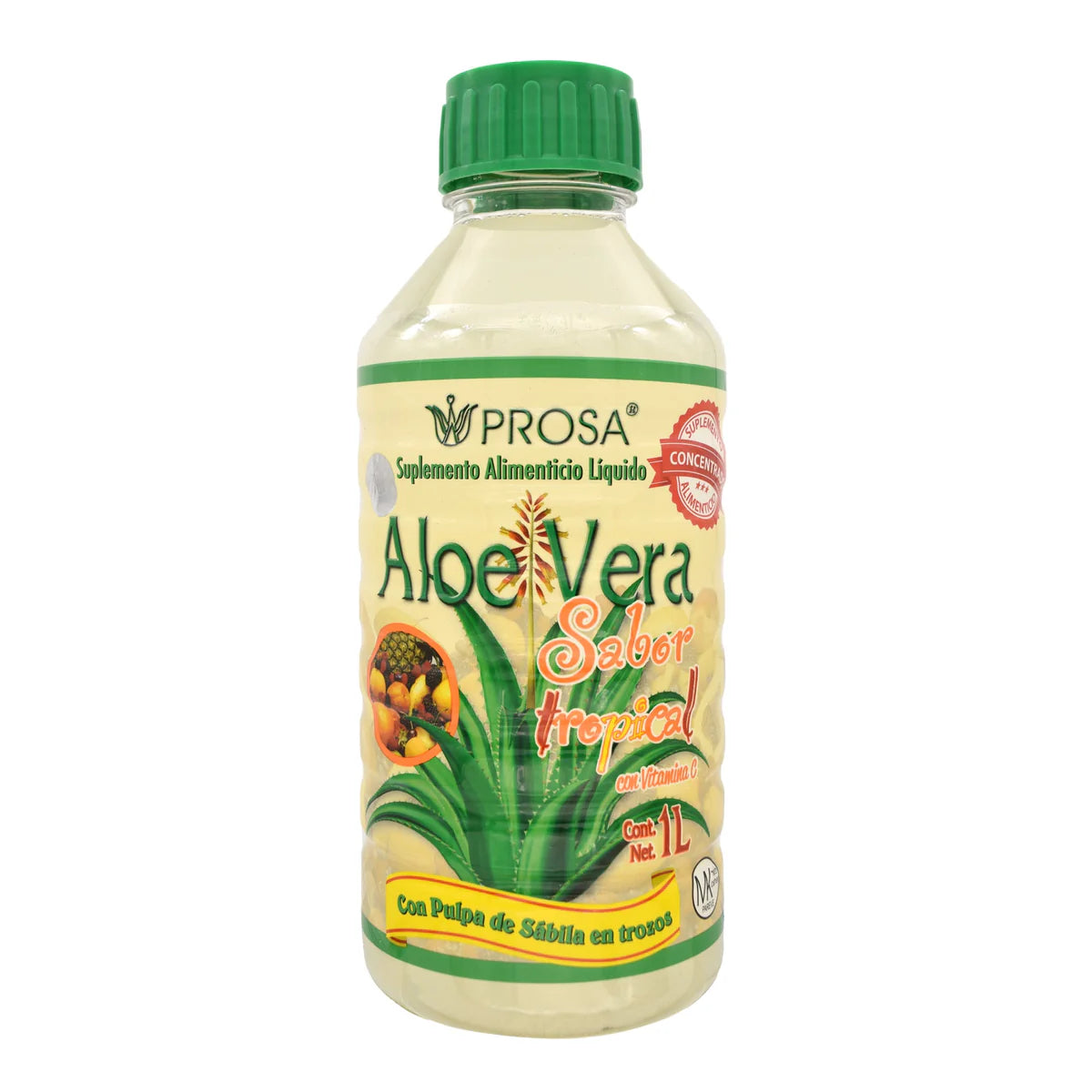 BEBIDA ALOE VERA TROPICAL 1L PROSA D2