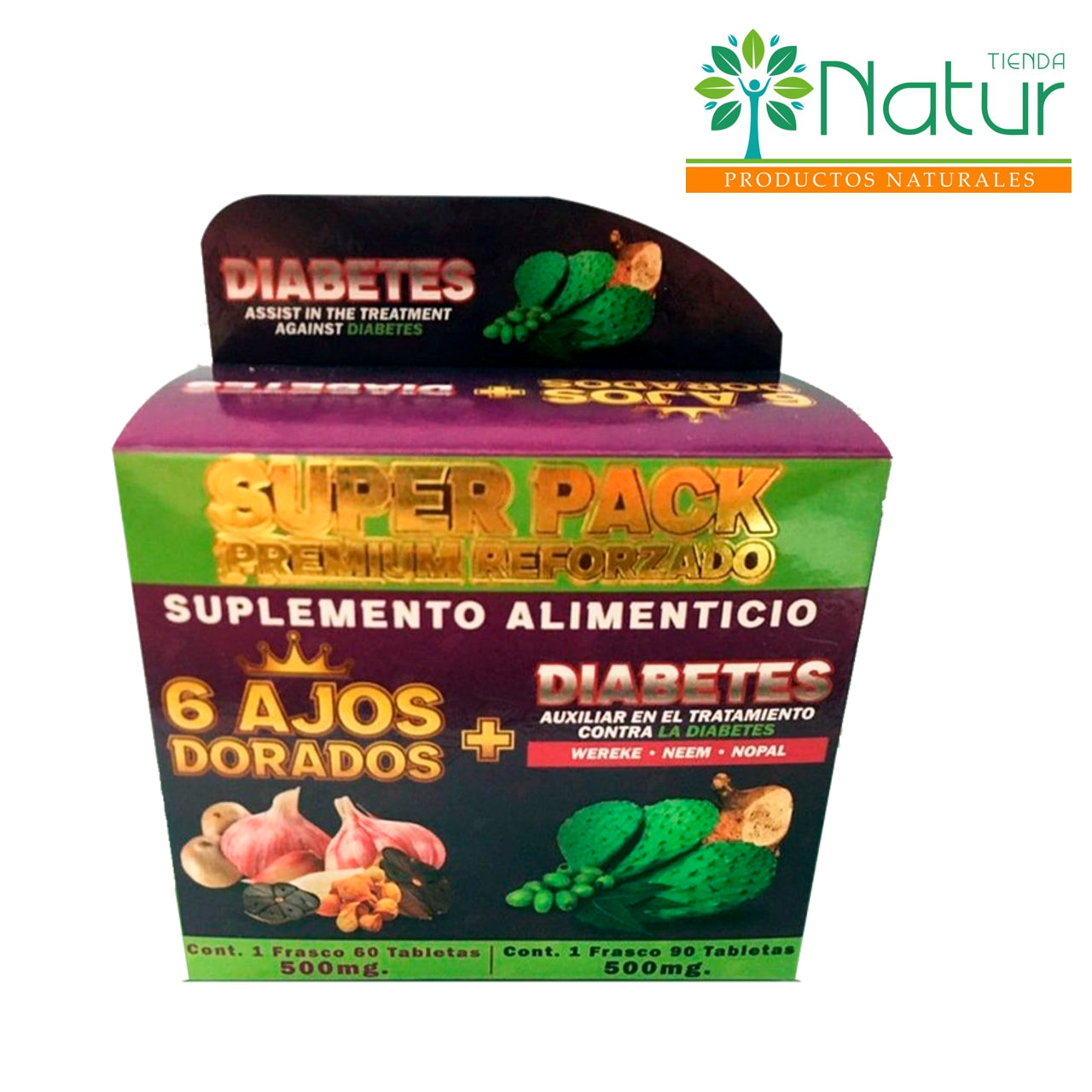 SUPER PACK 6AJOS DORADOS  +  DIABETES