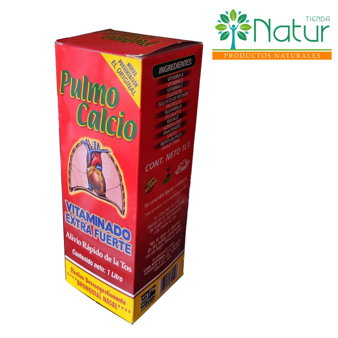 TONICO / CAJA PULMO CALCIO VITAMINADO EXTRA FUERTE