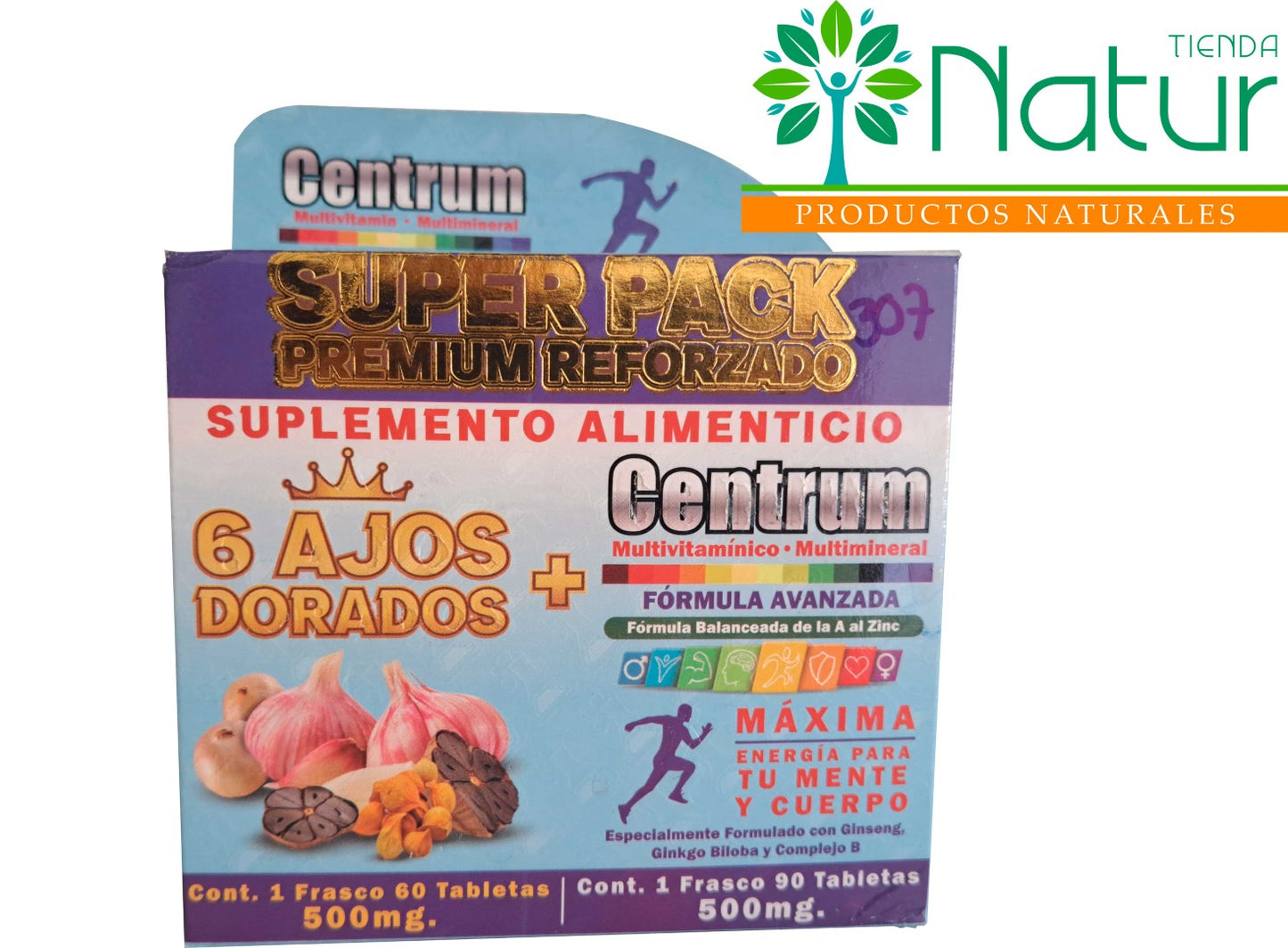 SUPER PACK 6AJOS DORADOS + CENTRUM