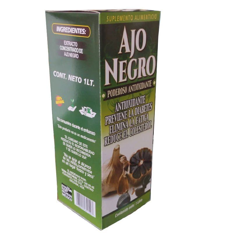 TONICO C/ CAJA AJO NEGRO 1 L