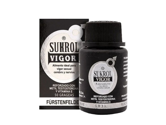 VIGOR NEGRO CON SUKROL 50 GRAJEAS ECO