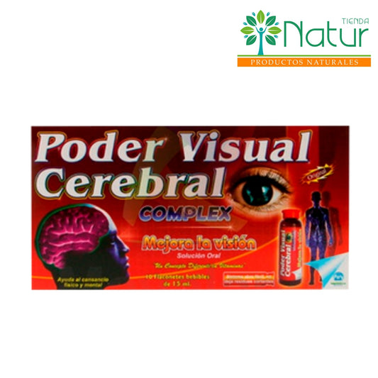 PODER VISUAL CEREBRAL 10 MINI BOTELLAS 15ML.