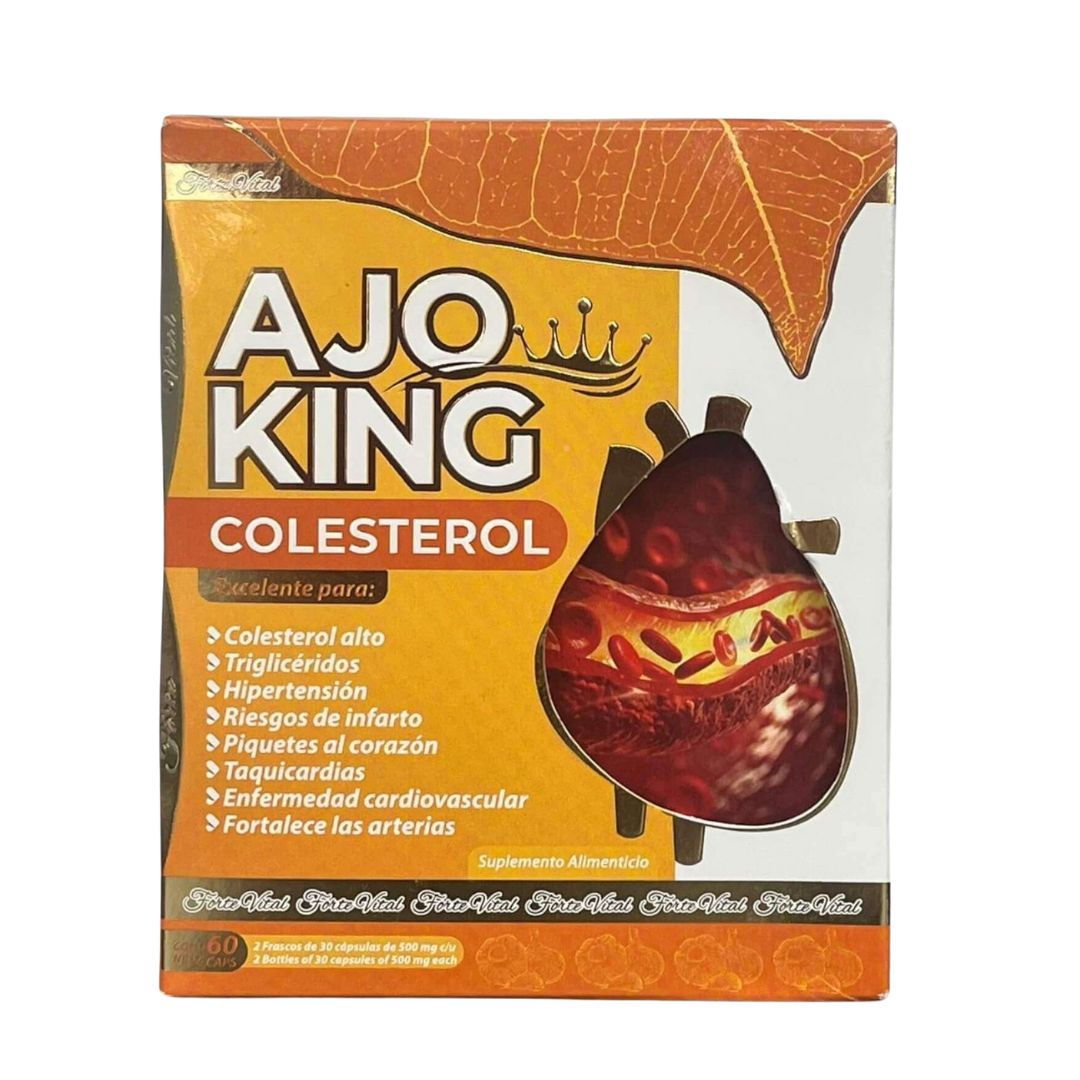 AJO KING COLESTEROL 60 CAPSULAS