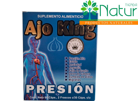 AJO KING PRESION 60 CAPSULAS