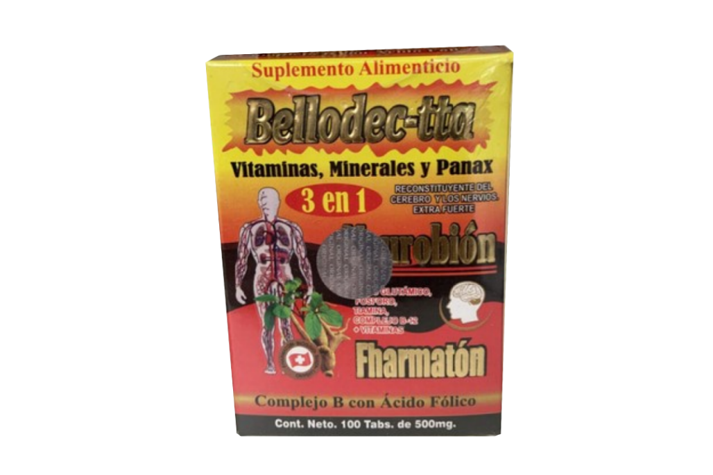 BELLO NBION B12 FHARMA C/100 TABS