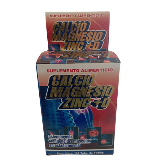 CALCIO MAGNESIO ZINC+D 100 TAB DNA