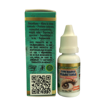 GOTAS CINERARIA MARITIMA CAJA NUEVA