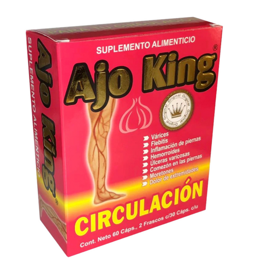 AJO KIGN CIRCULACION 60 CAPSULAS