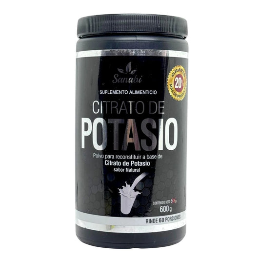 CITRATO DE POTASIO SABOR NATURAL