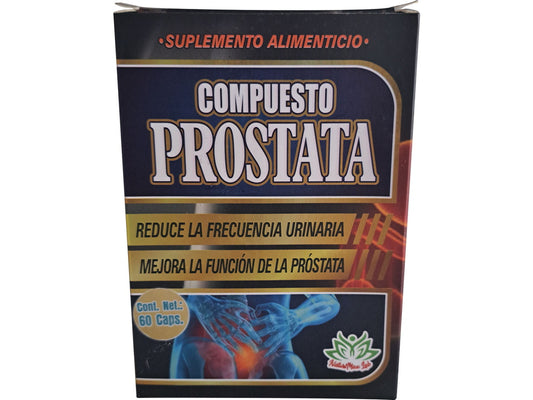COMPUESTO PROSTATA 60 CAPS.