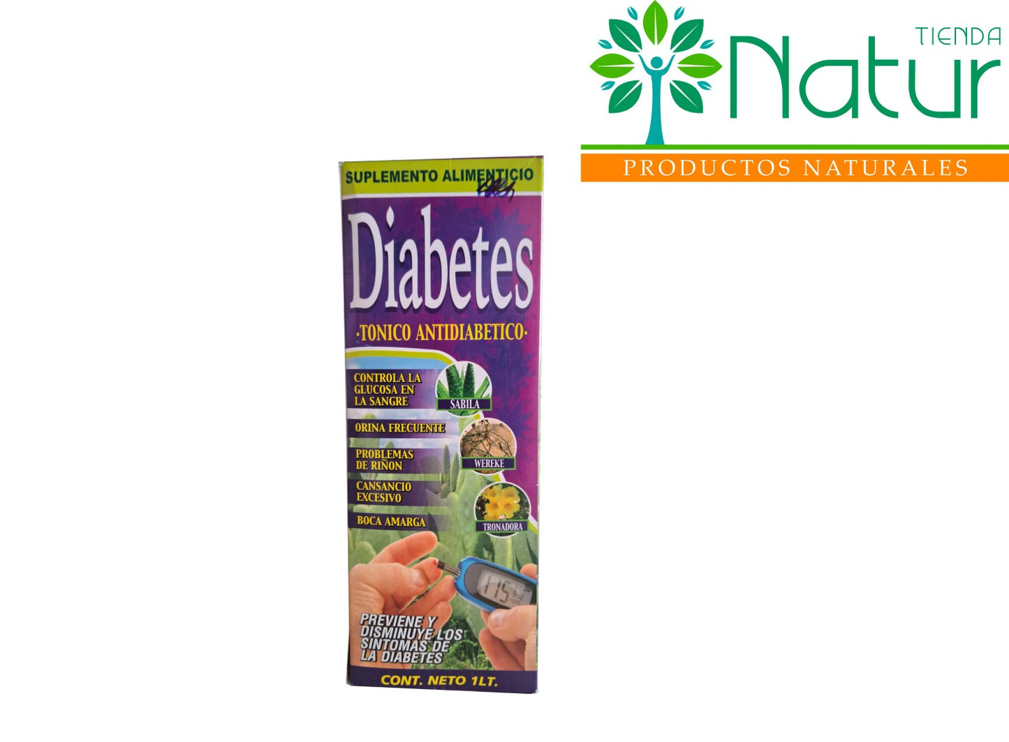 TONICO C/ CAJA DIABETES 1L