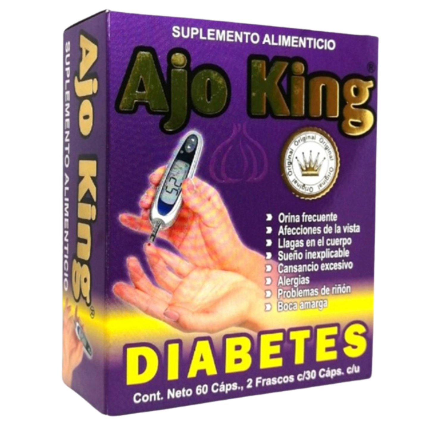 AJO KING DIABETES 60 TABS