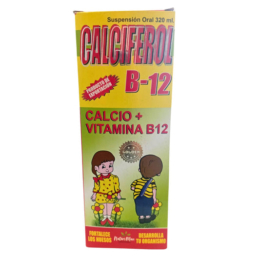 JARABE CALCIFEROL B-12 320ML.