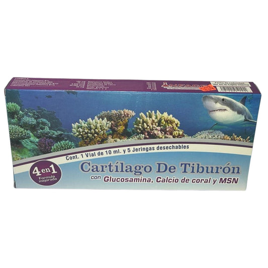 CARTILAGO DE TIBURON 4 EN 1 5 INY RAICES F