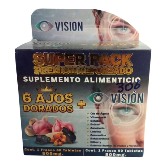SUPER PACK 6AJOS DORADOS + VISION