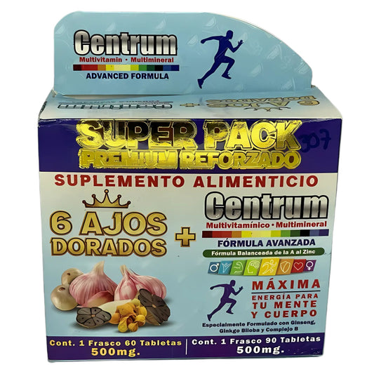SUPER PACK 6AJOS DORADOS + CENTRUM