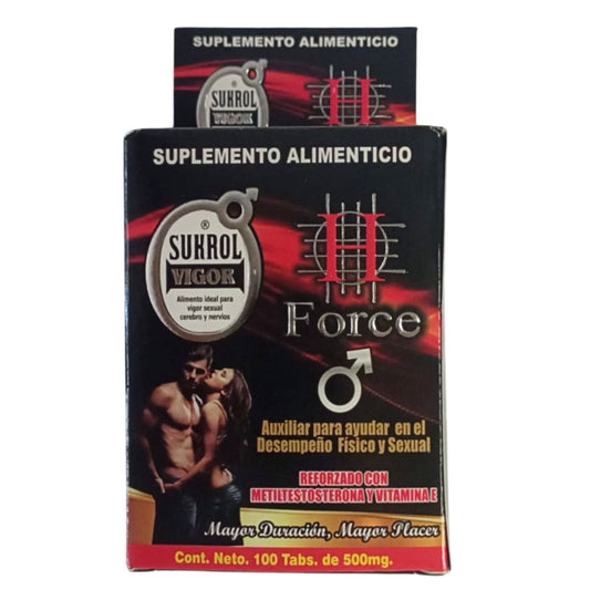 SKROL VIGOR H FORCE C/100 TABS DNA