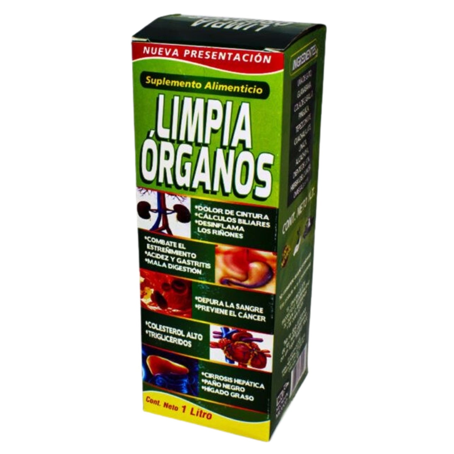 TONICO C/ CAJA LIMPIA ORGANOS 1L